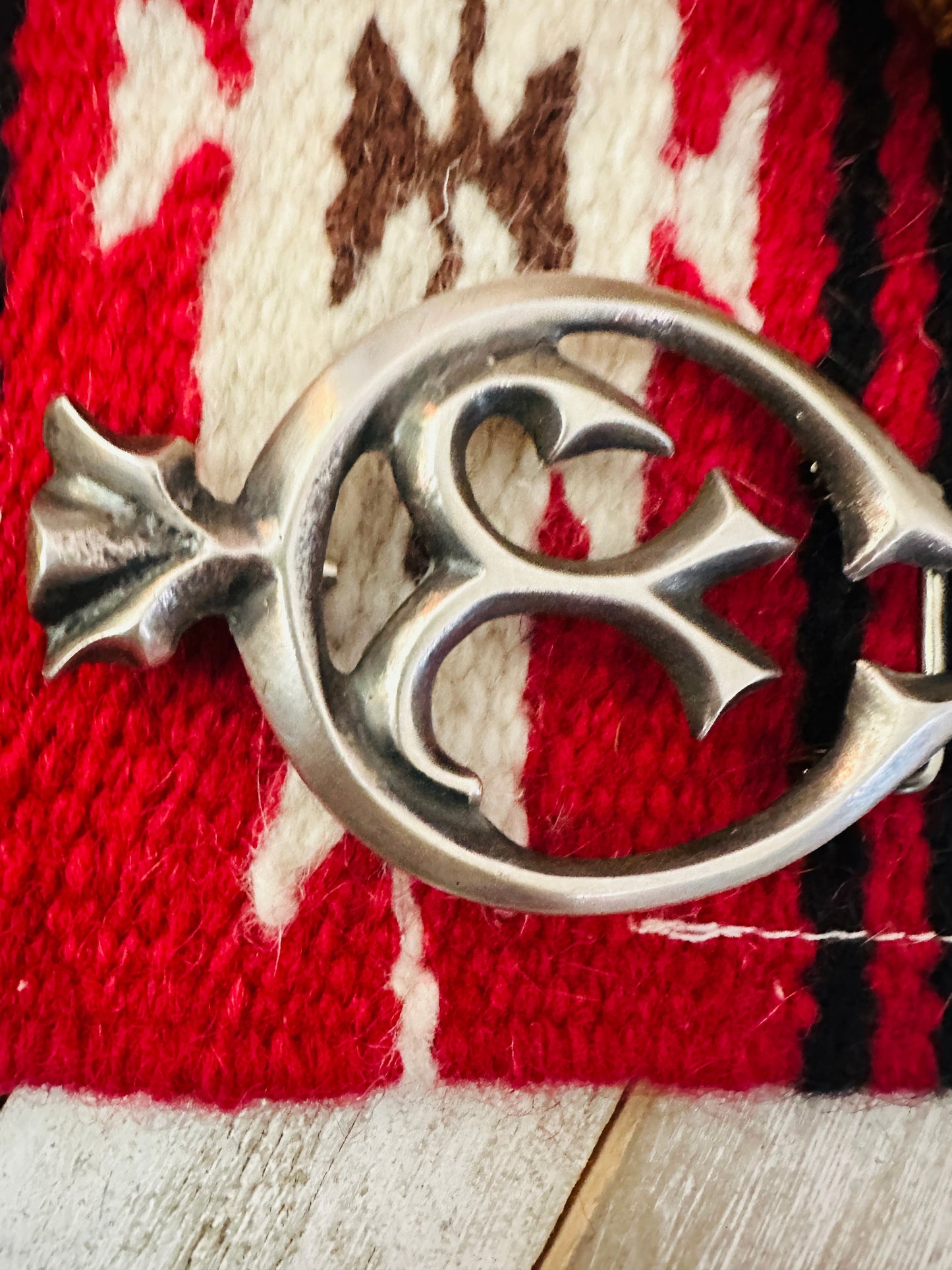 Handcrafted Sterling Silver Belt Buckle