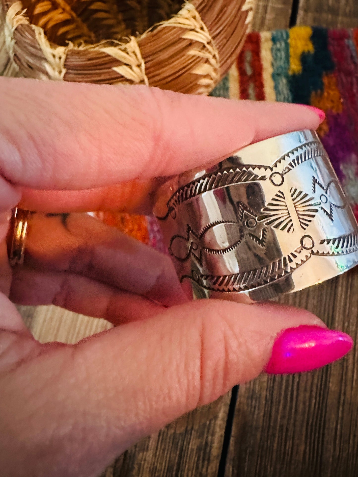 Handcrafted Sterling Silver Hair Barrette