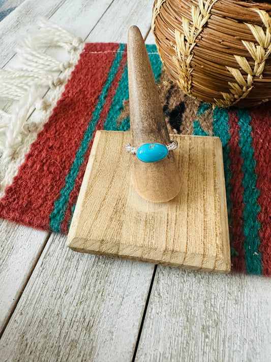 Handcrafted Turquoise & Sterling Silver Ring