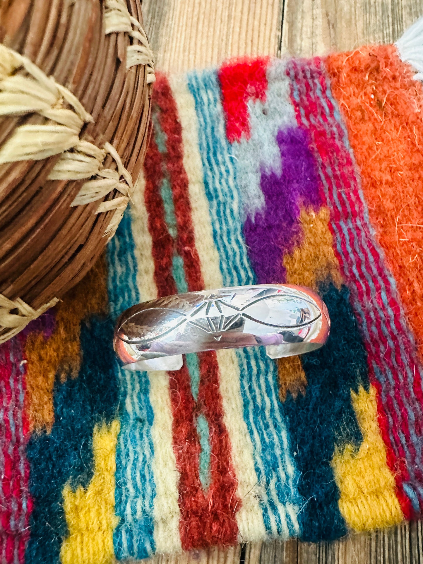 Handcrafted Sterling Silver Baby Cuff Bracelet