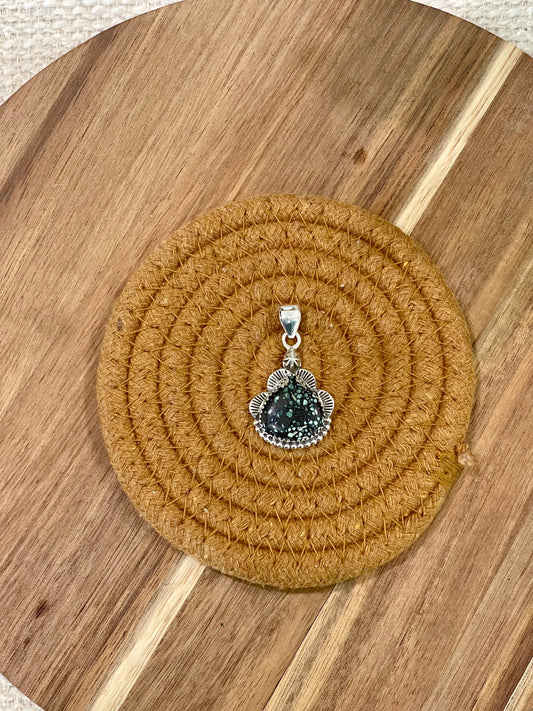 Handcrafted Sterling Silver & Variscite Pendant