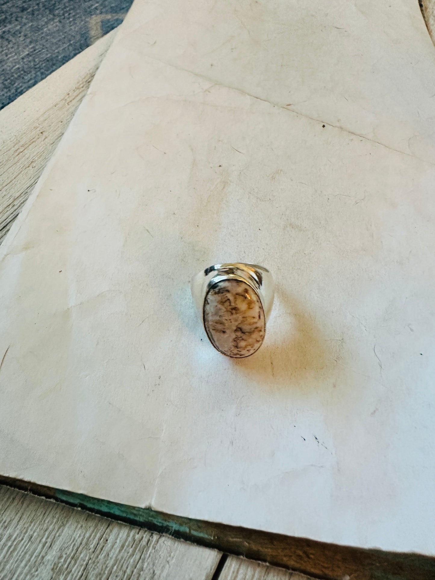 Handcrafted Sterling Silver & Turquoise Inlay Butterfly Pendant