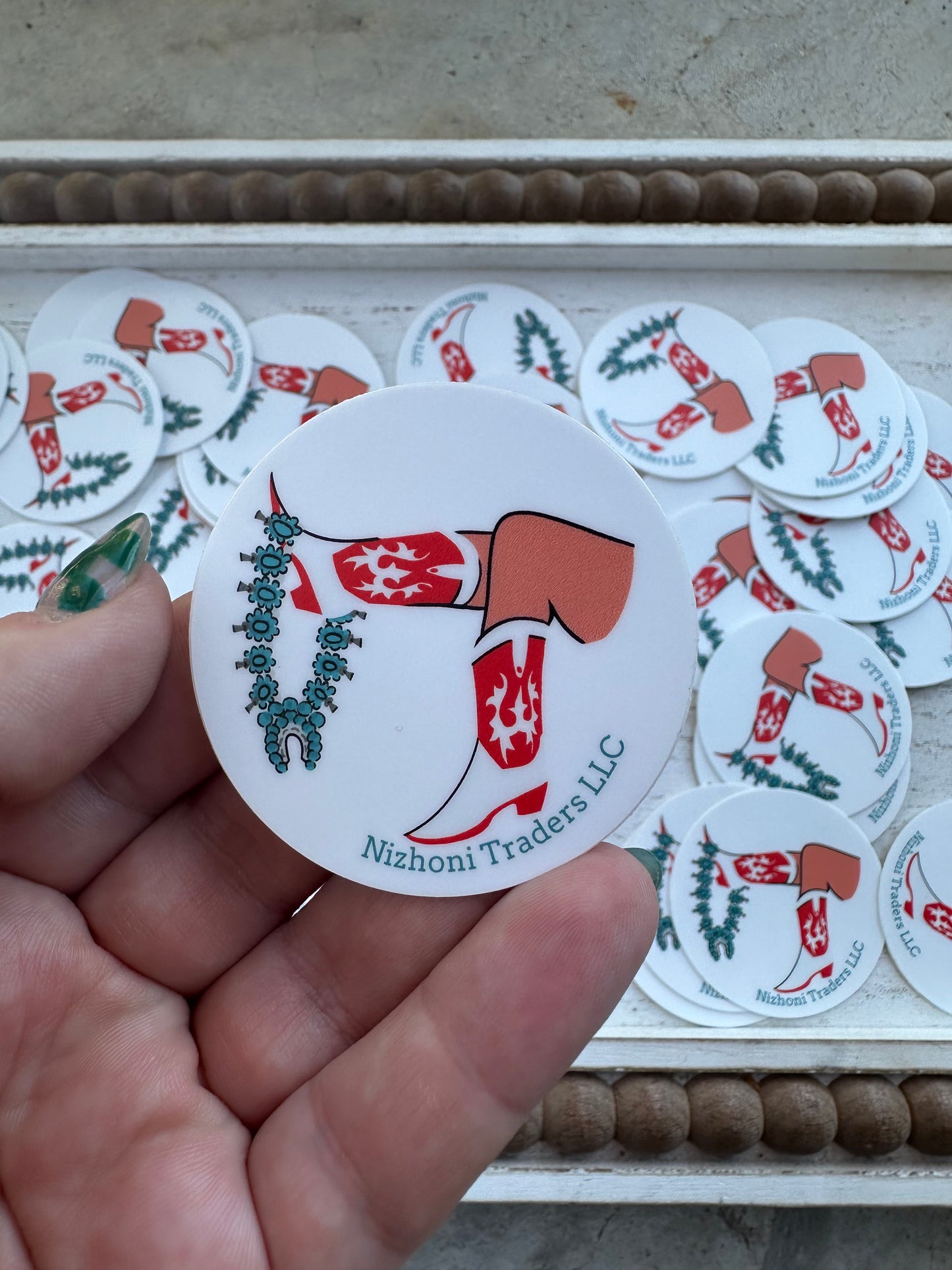 Nizhoni Traders LLC 2x2 Sticker