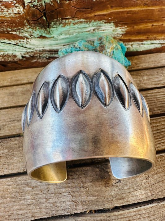 Handcrafted Sterling Silver Cuff Bracelet