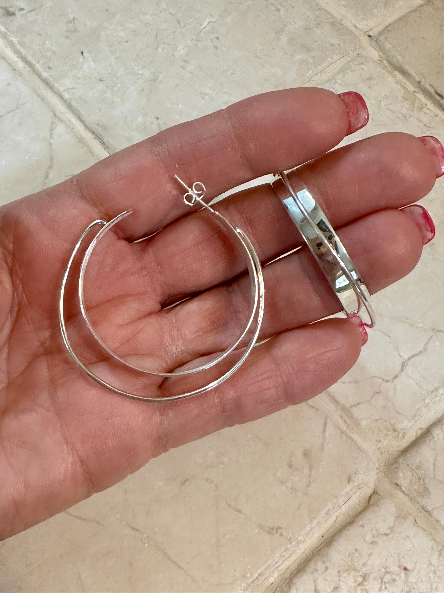 Hoops w/ Wire Orbit