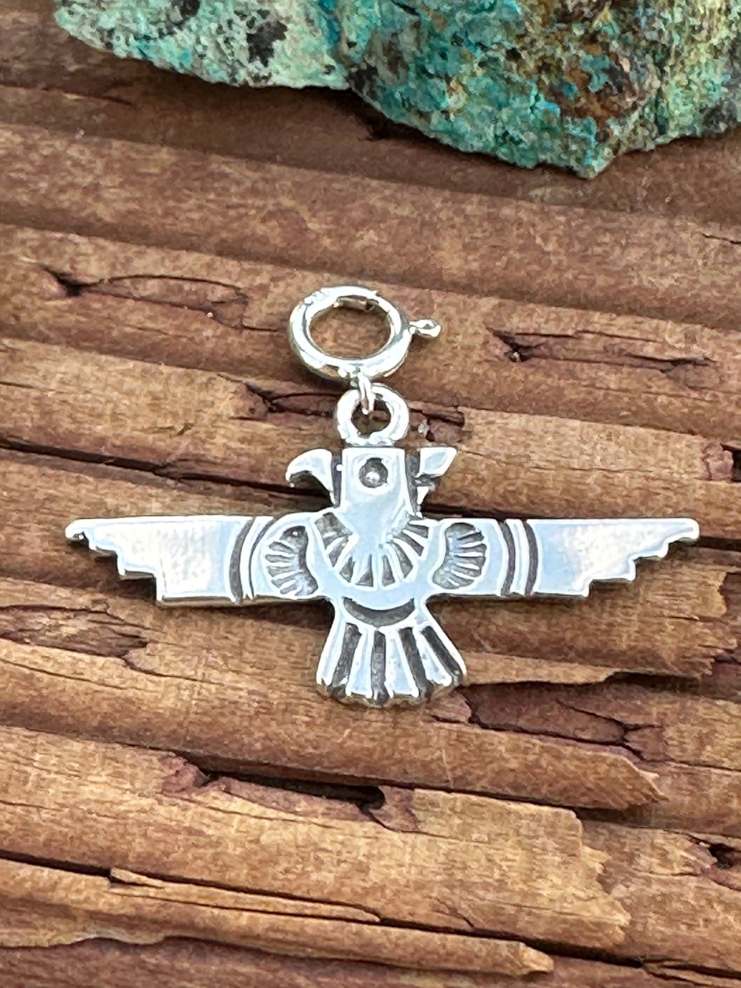 Handcrafted Sterling Silver Kachina  Charm