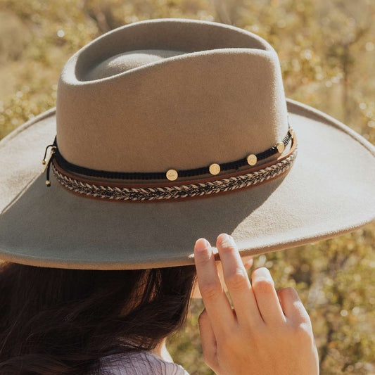 Band of Blessings Hat Band (Black)