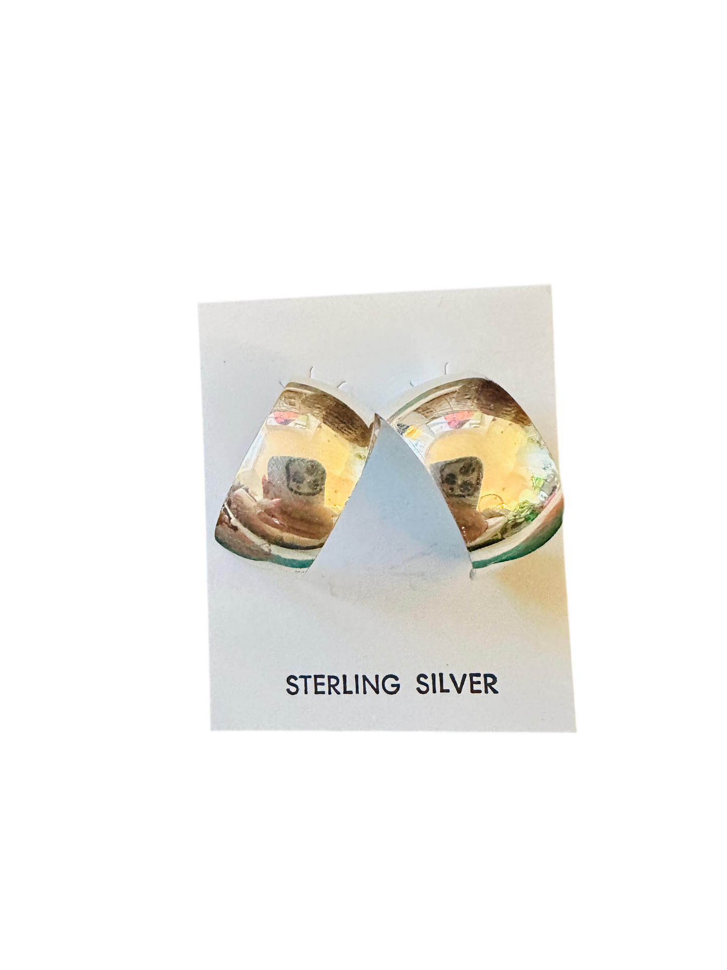 Handcrafted Sterling Silver Hoop Earrings, Cameron’s Faves ♥️