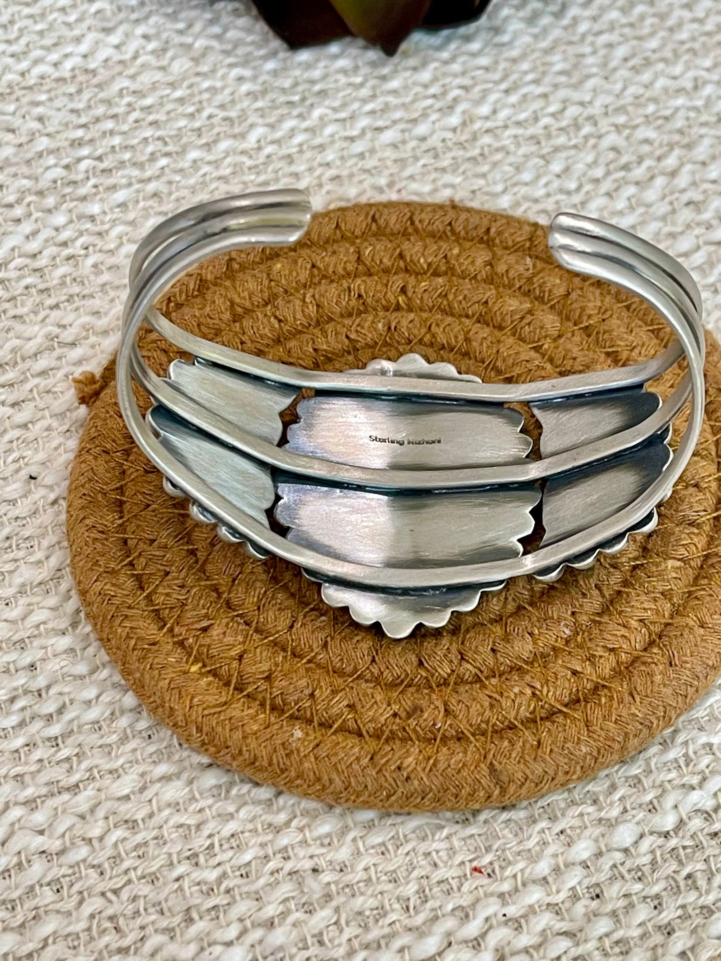 Handmade Sterling Silver Adjustable Cuff Bracelet
