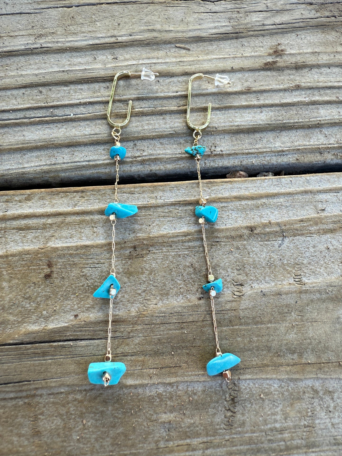 “The Golden Collection” Handmade 14k Gold Plated Earrings