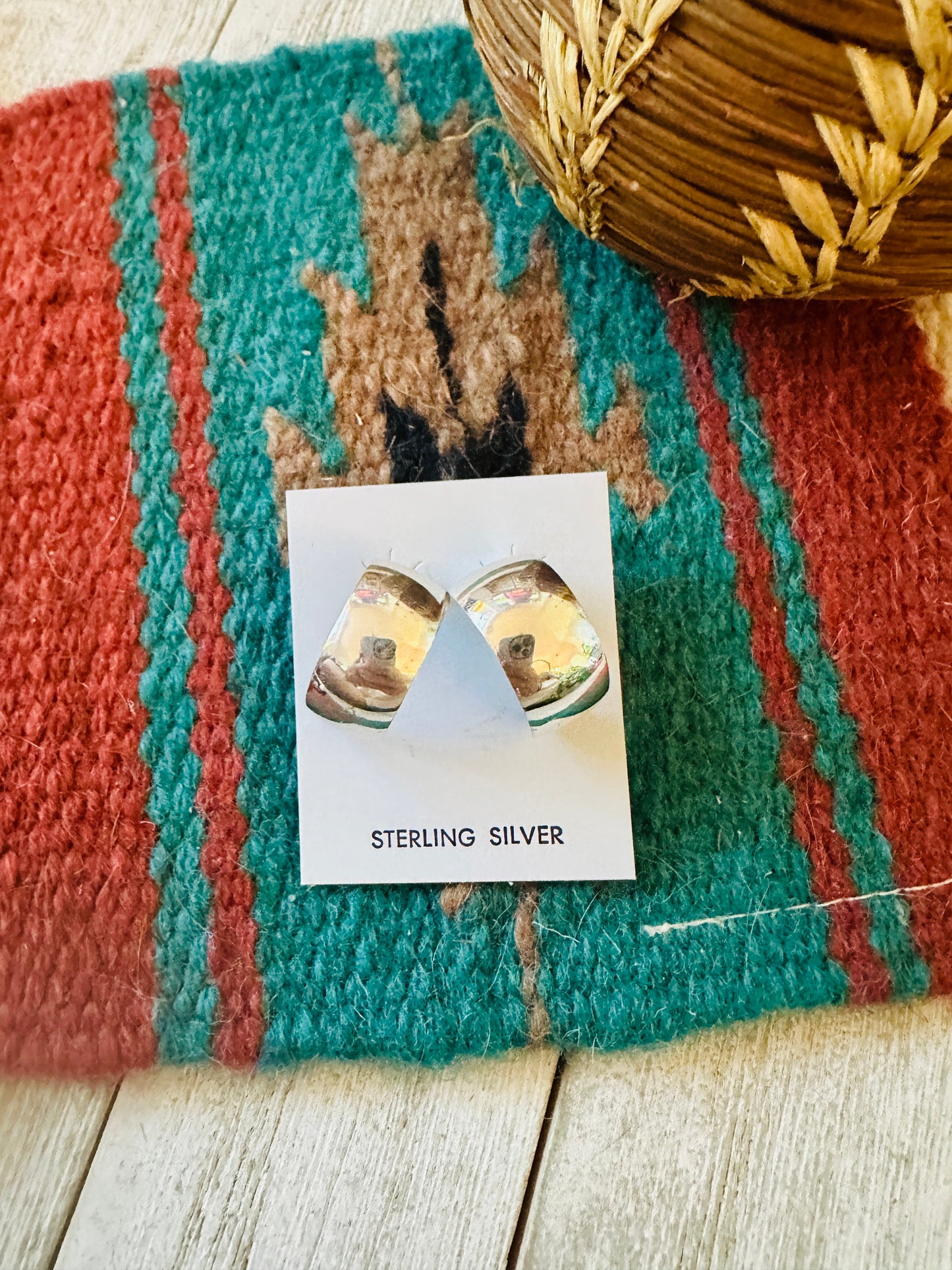 Handcrafted Sterling Silver Hoop Earrings, Cameron’s Faves ♥️