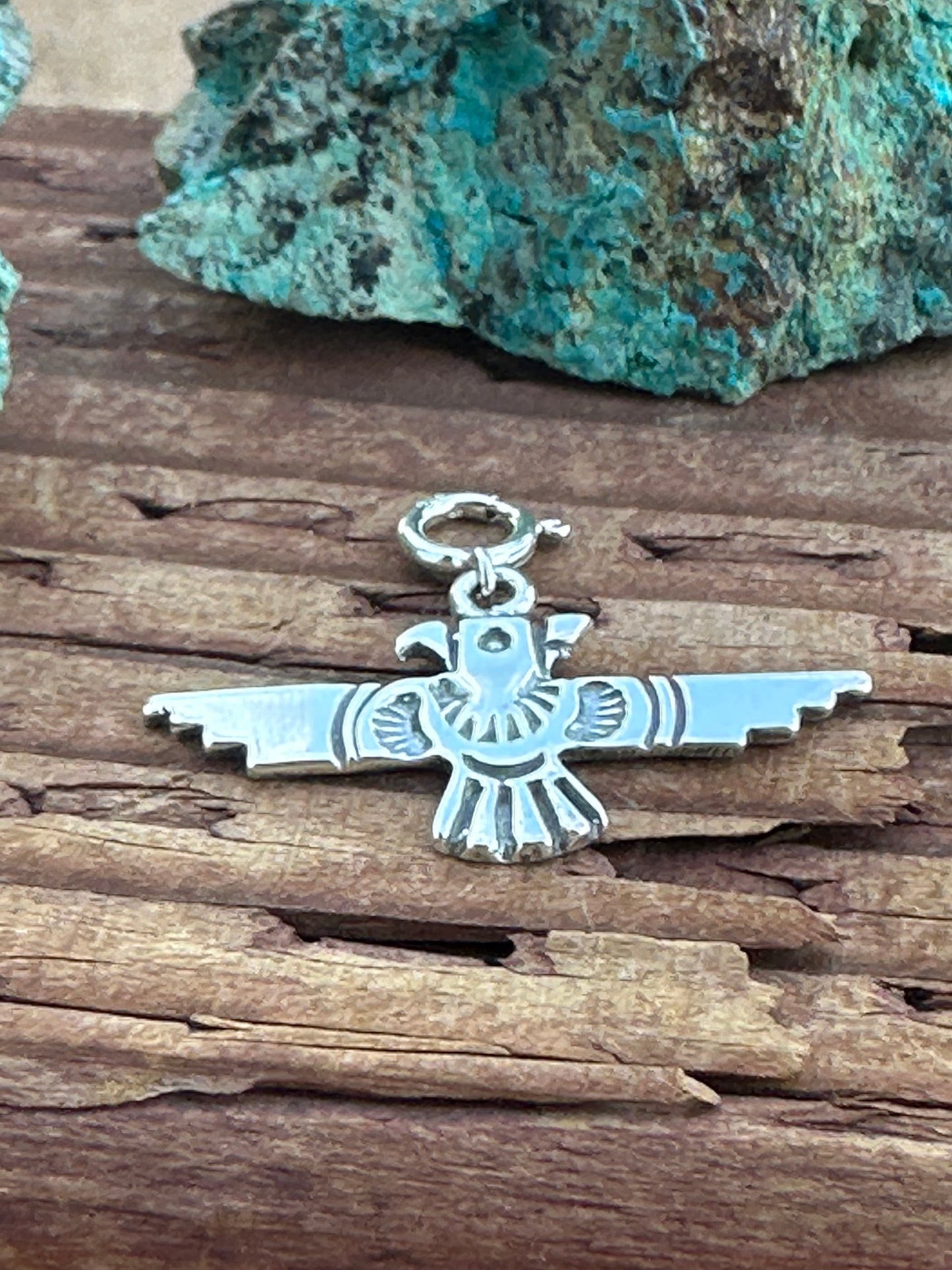 Handcrafted Sterling Silver Kachina  Charm