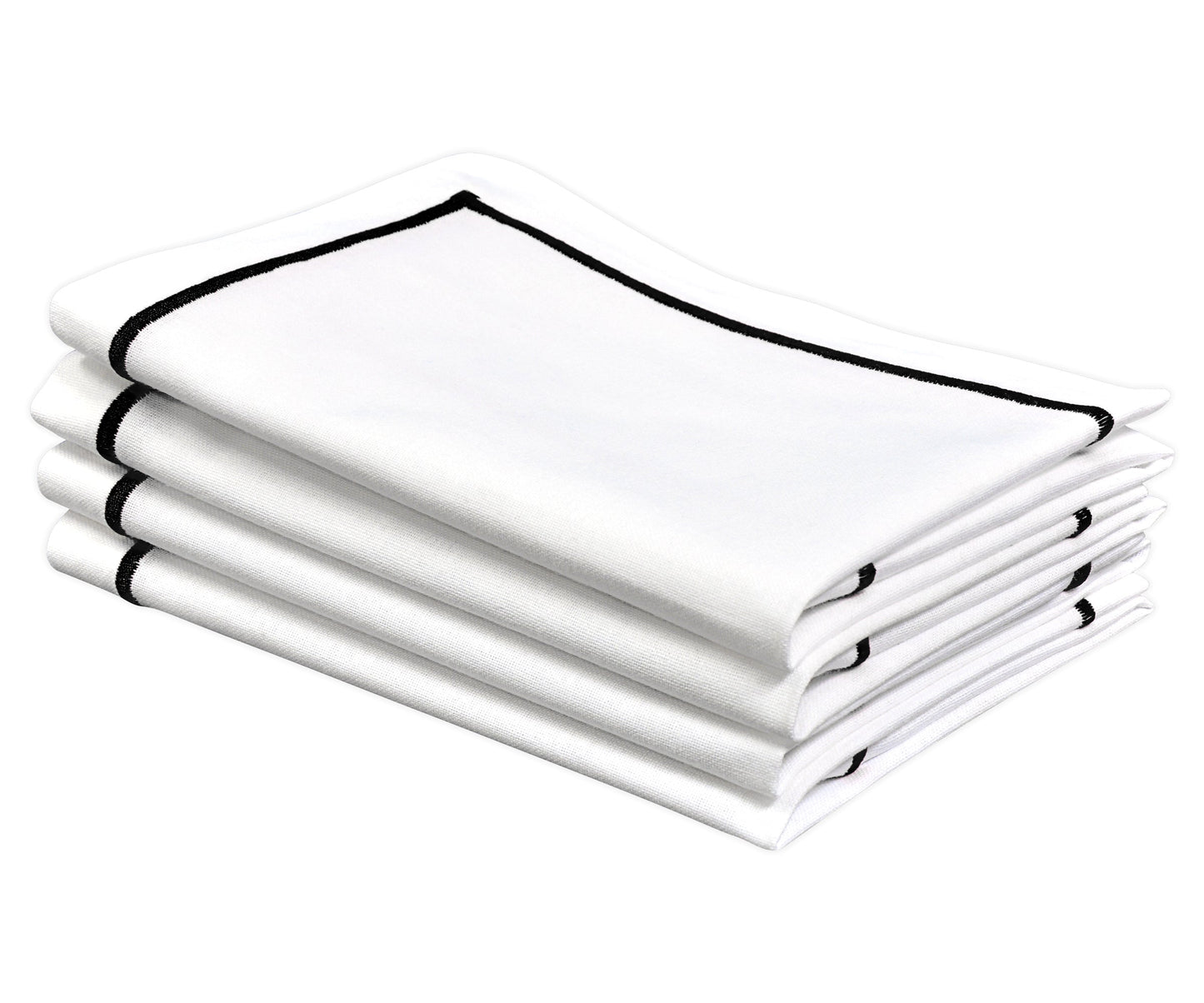Dinner Napkins - White Cotton Napkins
