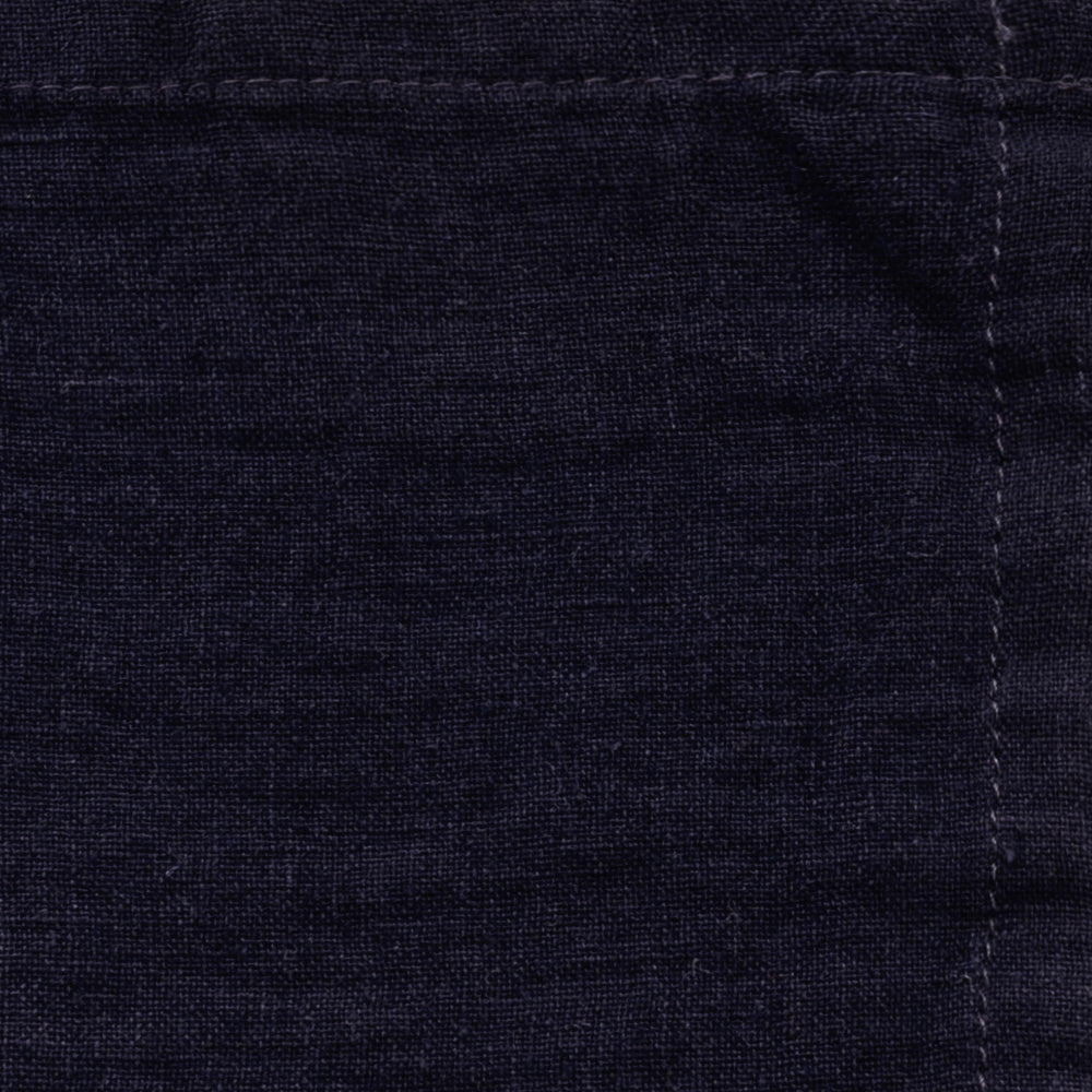 Dark Blue Linen Tablecloth