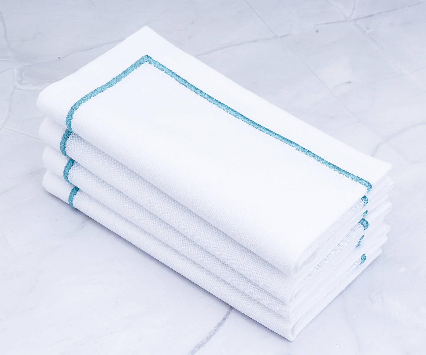 Dinner Napkins - White Cotton Napkins