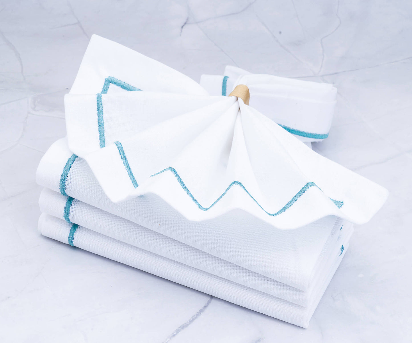 Dinner Napkins - White Cotton Napkins