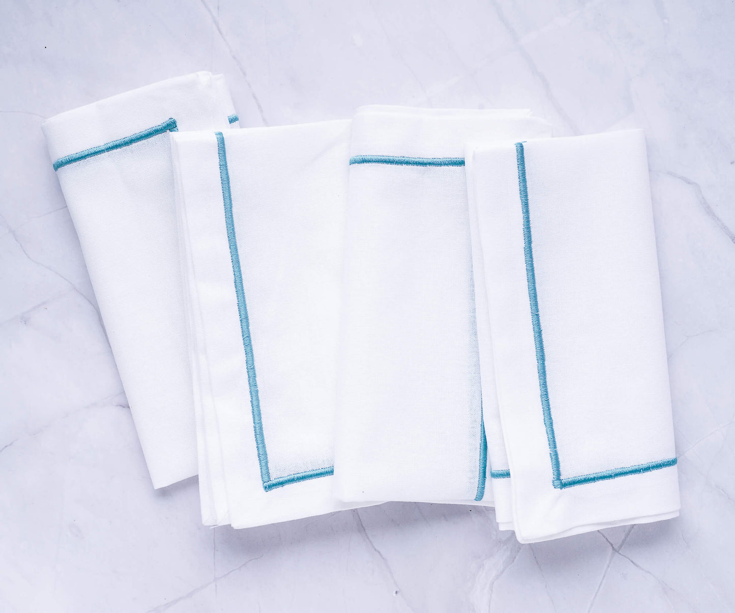 Dinner Napkins - White Cotton Napkins