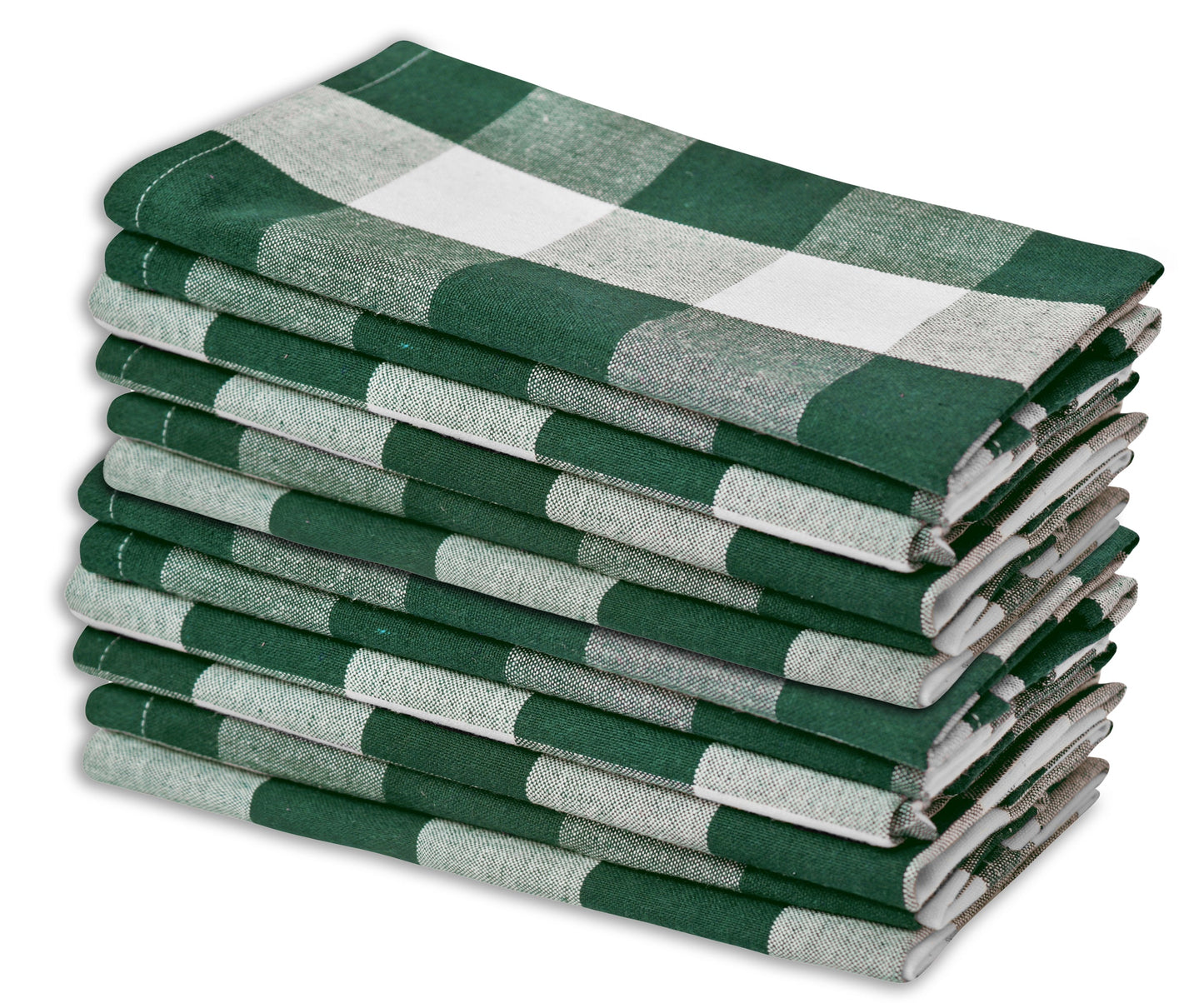 Cotton Napkins - Plaid Cloth Napkins