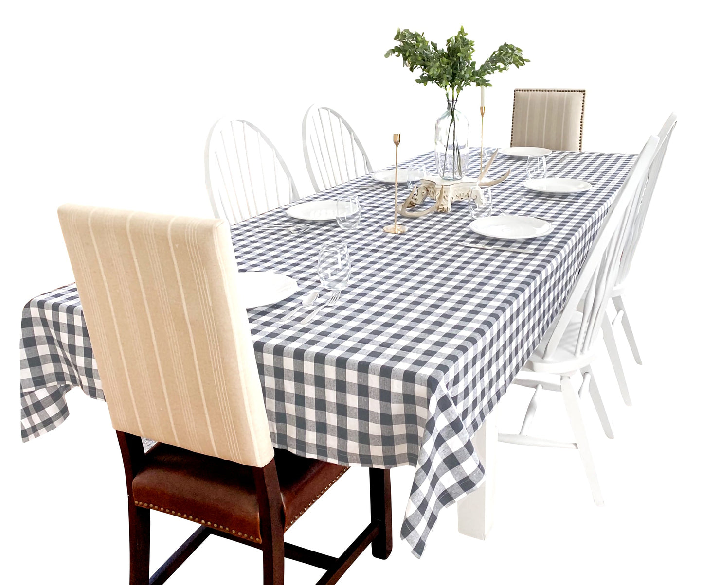 Gingham Tablecloth - Checkered Tablecloth
