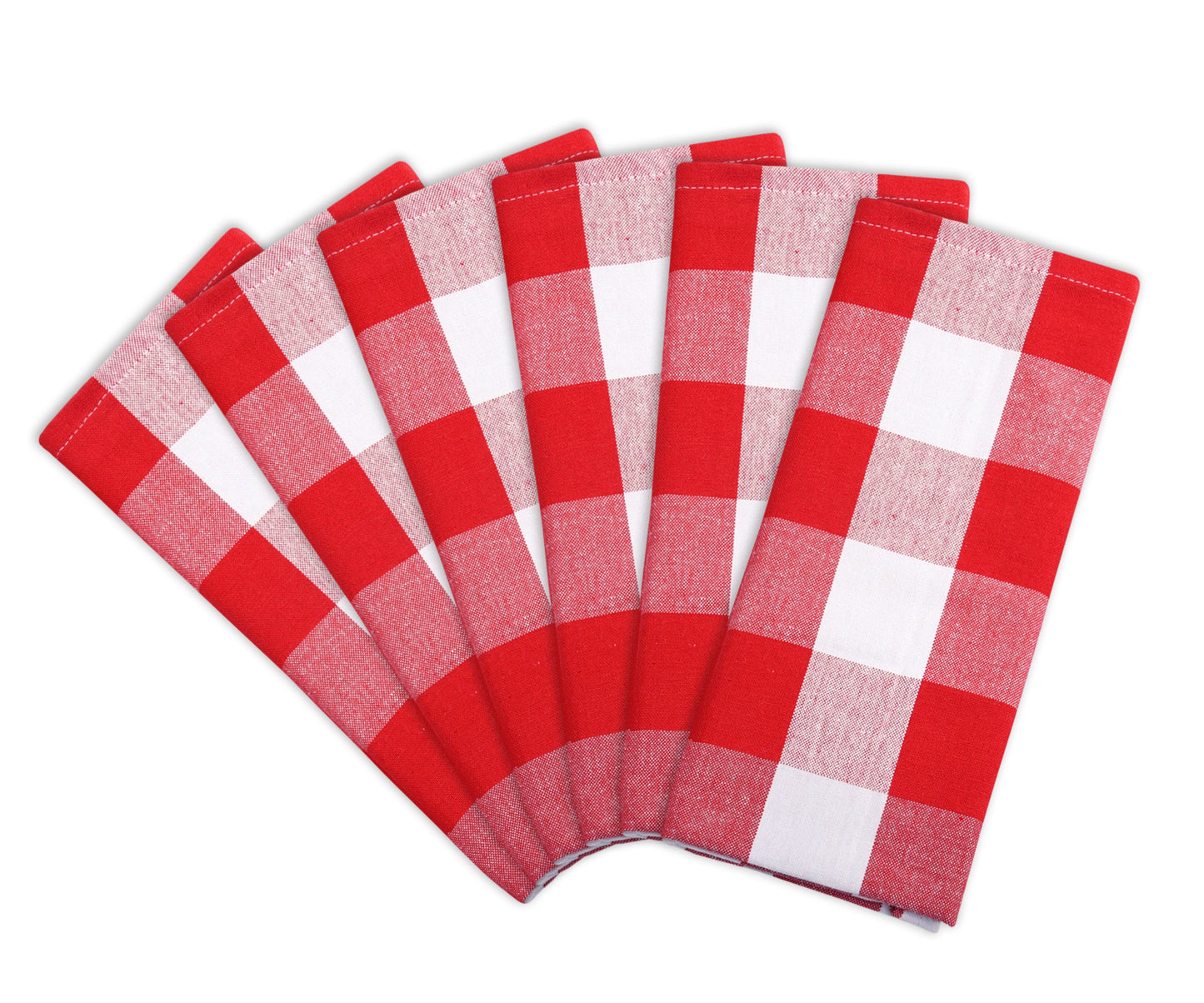 Red Cloth Napkins - Dinner Napkins