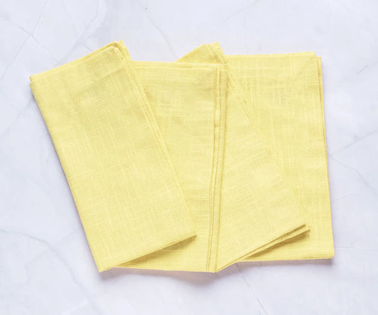 Butter Yellow Napkins