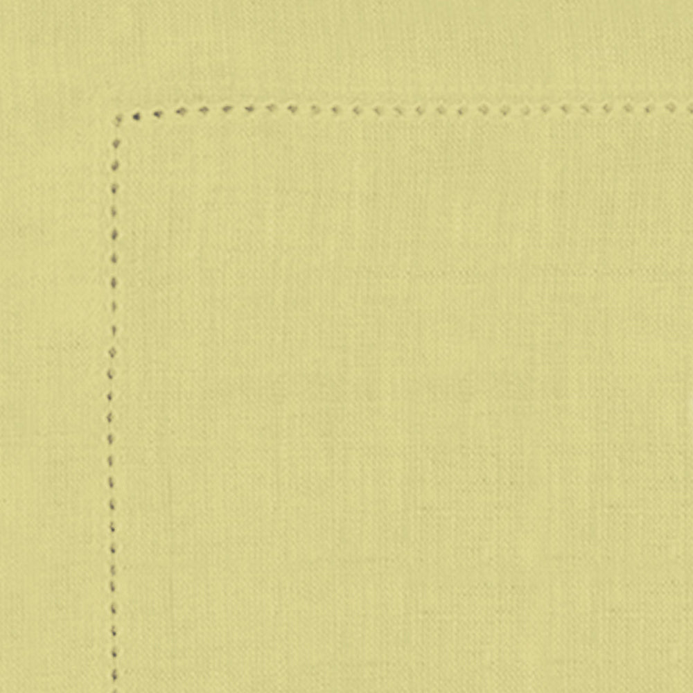 Butter Yellow Hemstitch Napkins