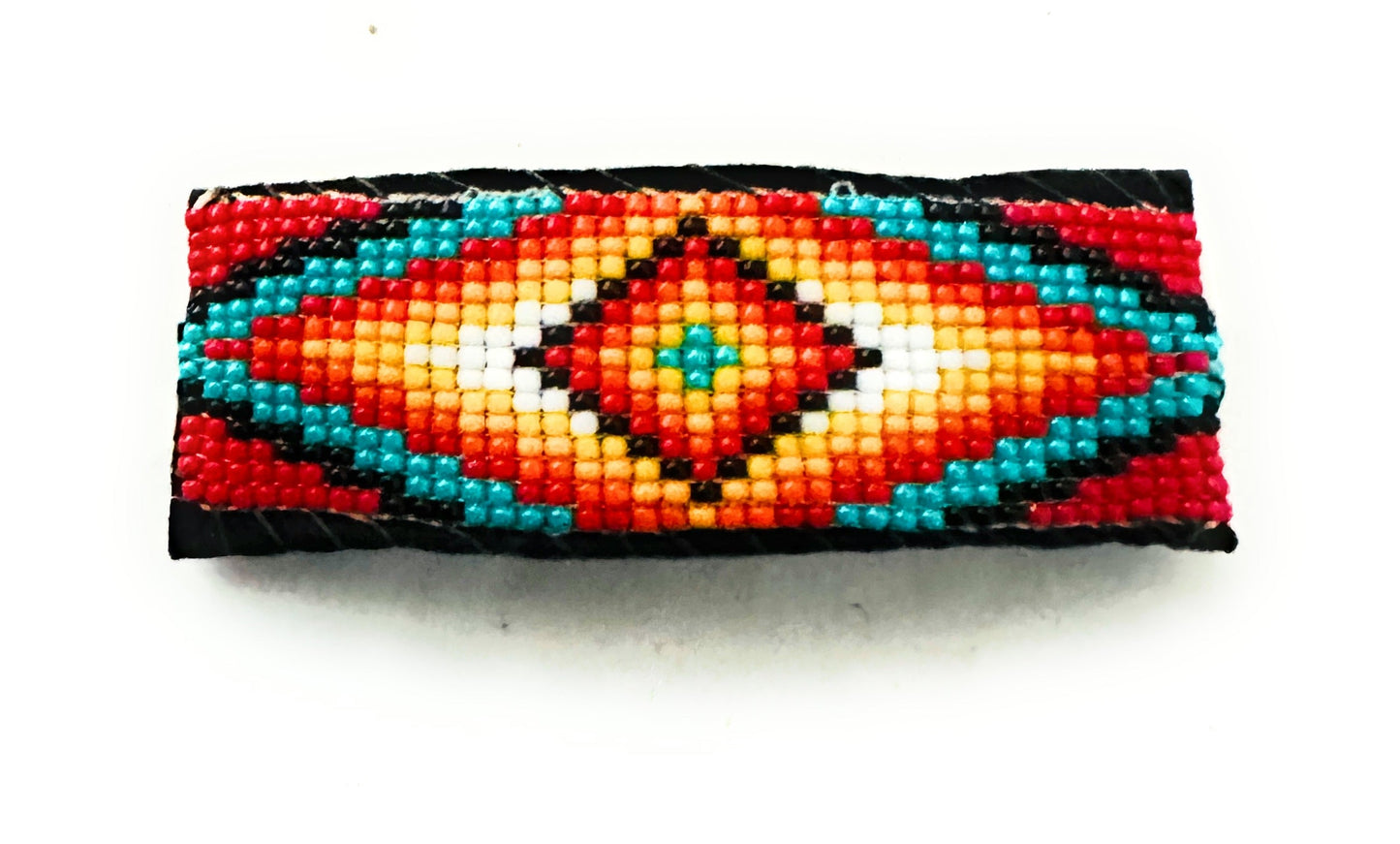 Handcrafted Handmade Beaded Barrette