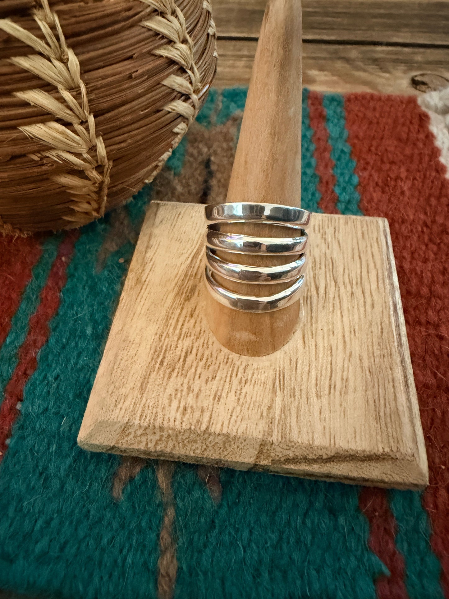 Handcrafted Sterling Silver Band Ring