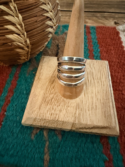 Handcrafted Sterling Silver Band Ring