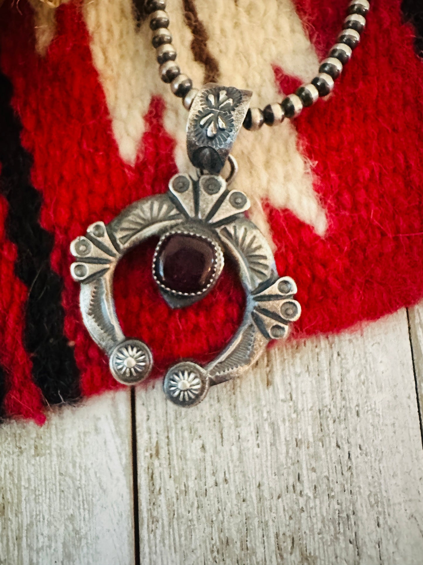 Handcrafted Sterling Silver & Purple Spiny Naja Pendant by Kevin Billah