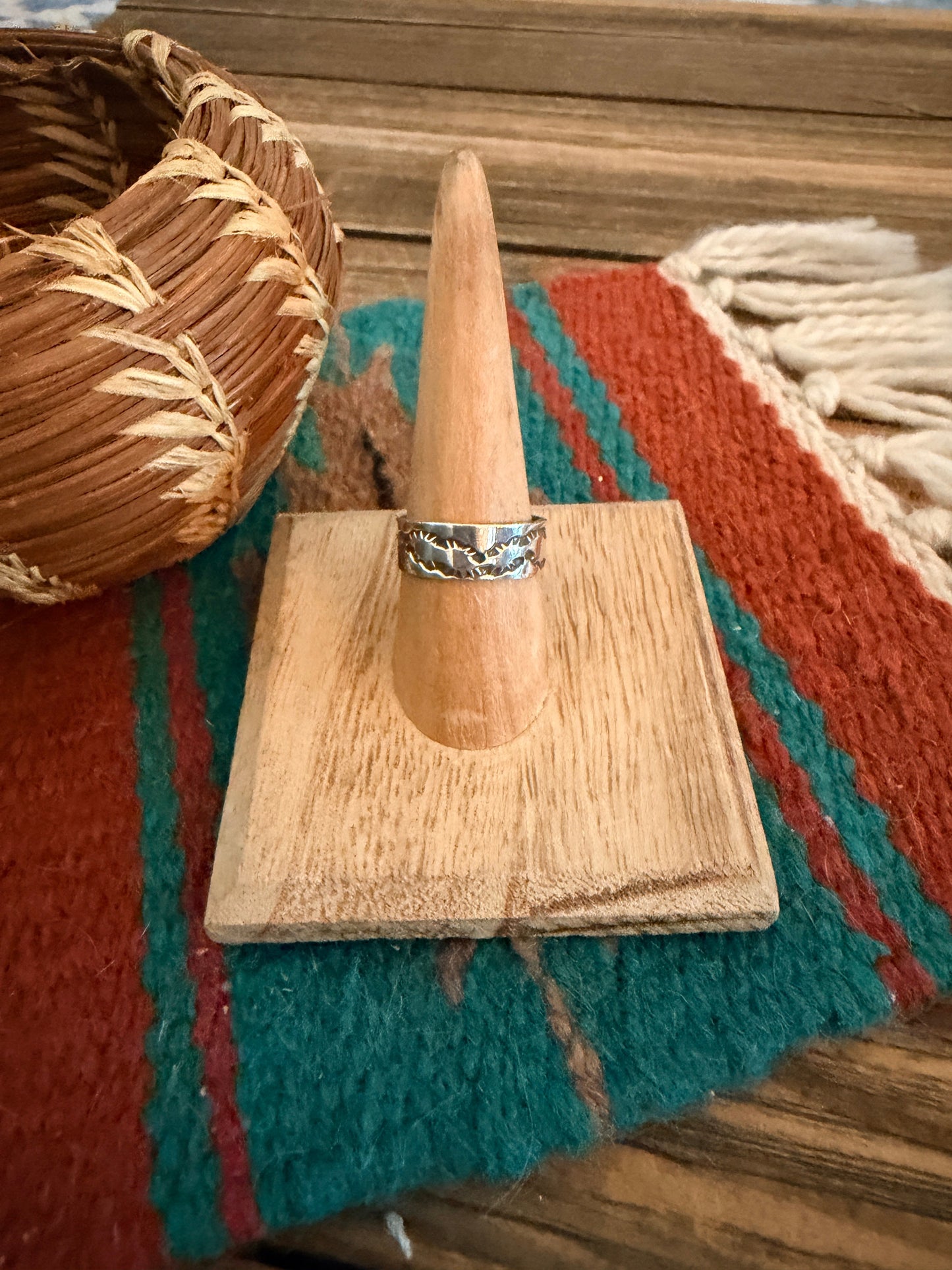 Handcrafted Sterling Silver Band Ring