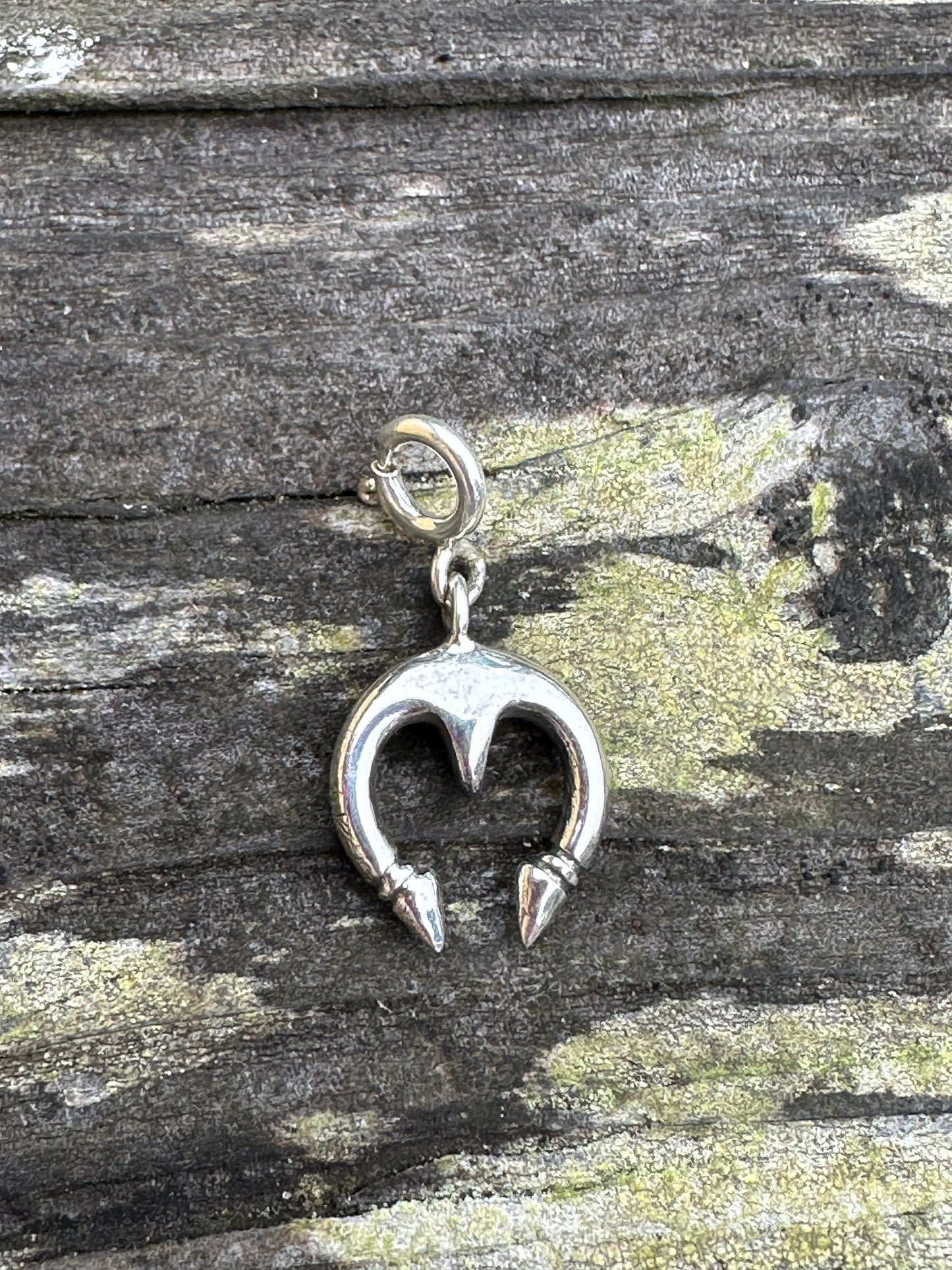 Handmade Sterling Silver Naja Charm