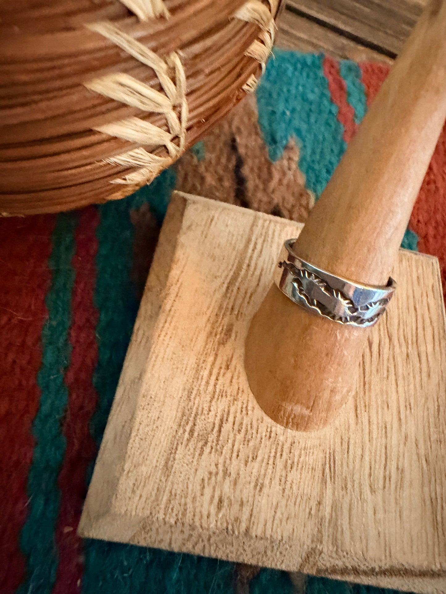 Handcrafted Sterling Silver Band Ring