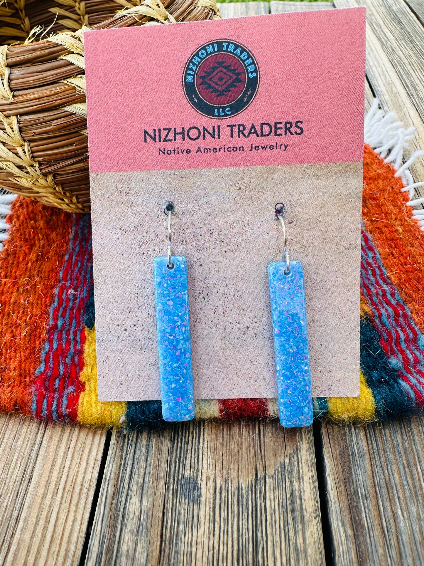 Handcrafted Sterling Silver & Dangle Earrings