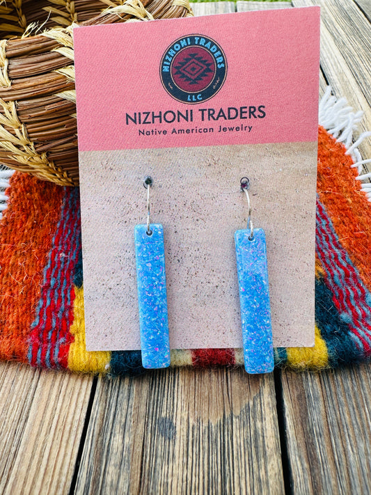 Handcrafted Sterling Silver & Dangle Earrings
