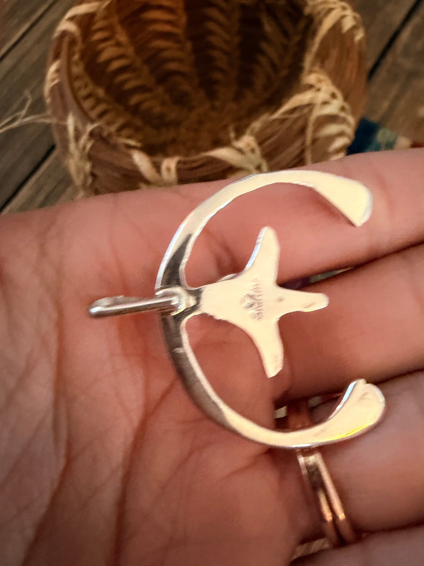 Handcrafted Sterling Silver & Opal Naja Pendant by Joseph Martinez