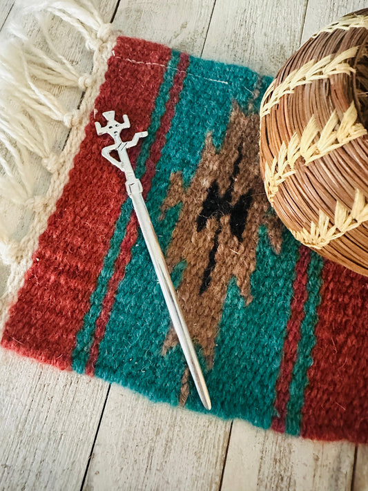 Handcrafted Sterling Silver Kachina Letter Opener