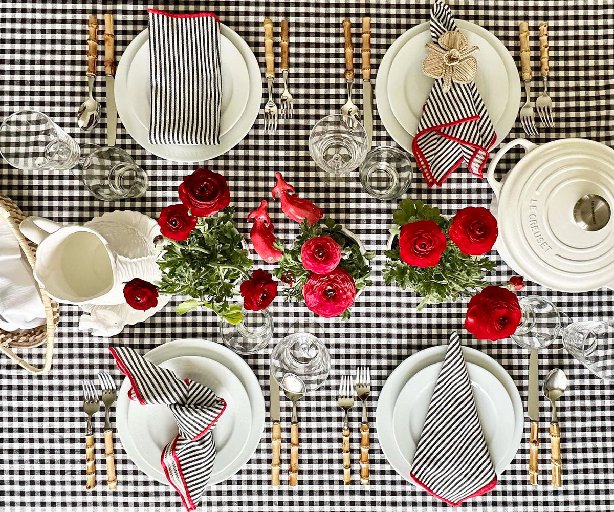Gingham Tablecloth - Checkered Tablecloth