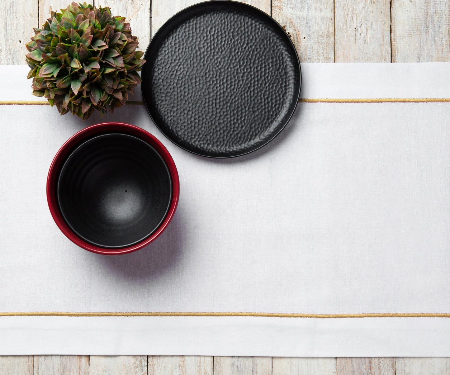 Cotton Table Runners - Embroidery Table Runner