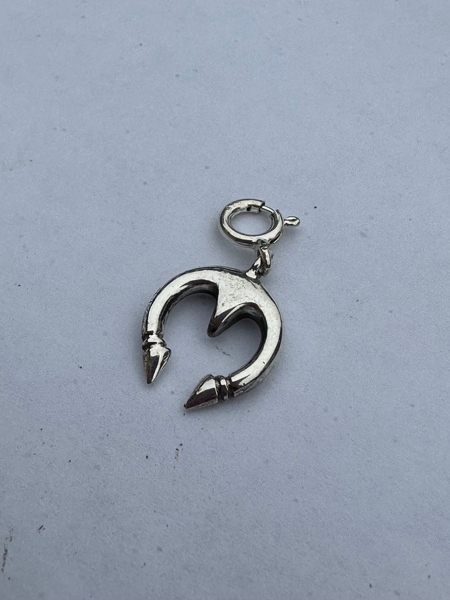 Handmade Sterling Silver Naja Charm