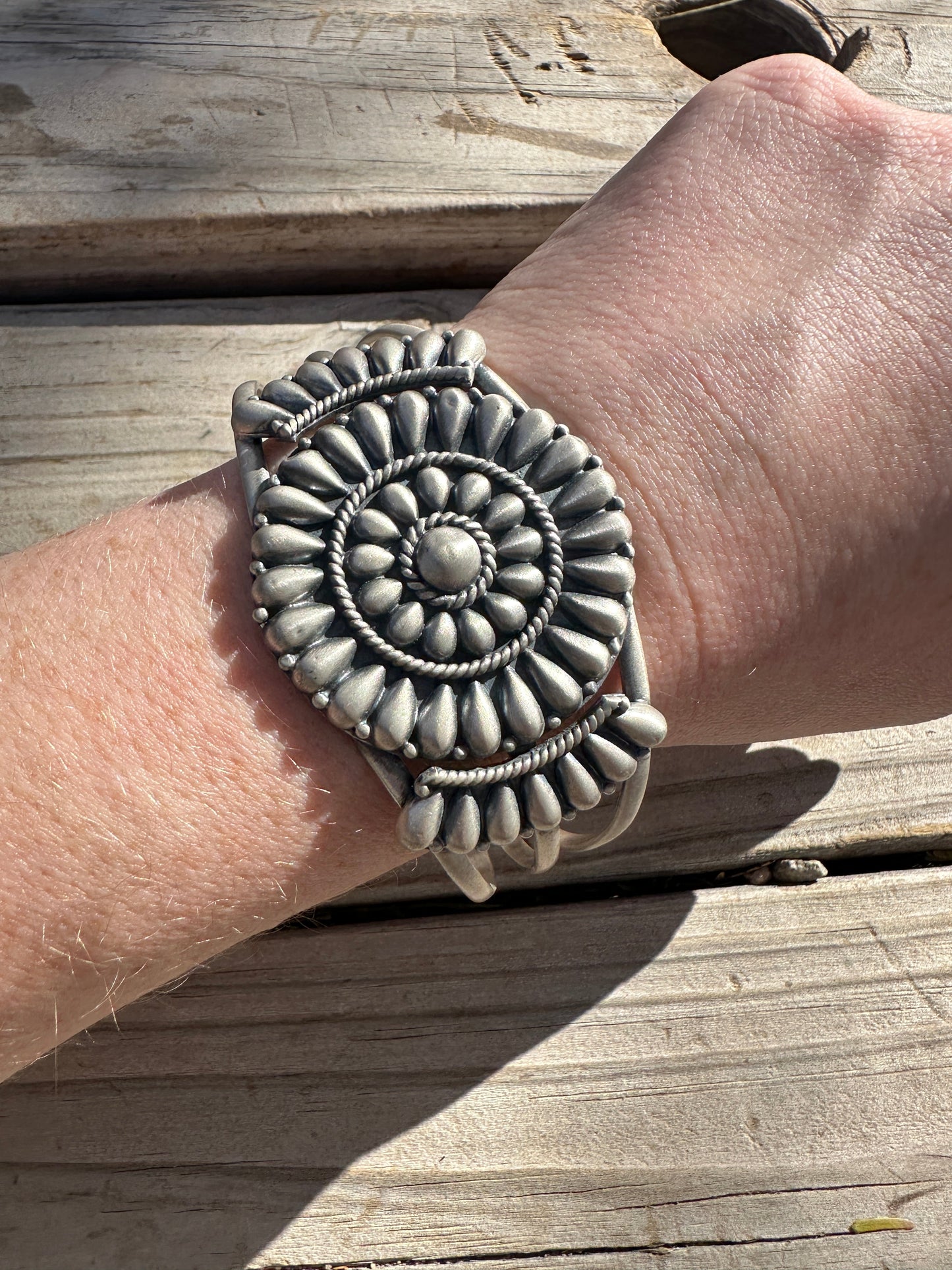 Handmade Sterling Silver Adjustable Cuff