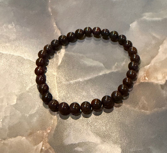 Bloodstone 6mm Bracelet