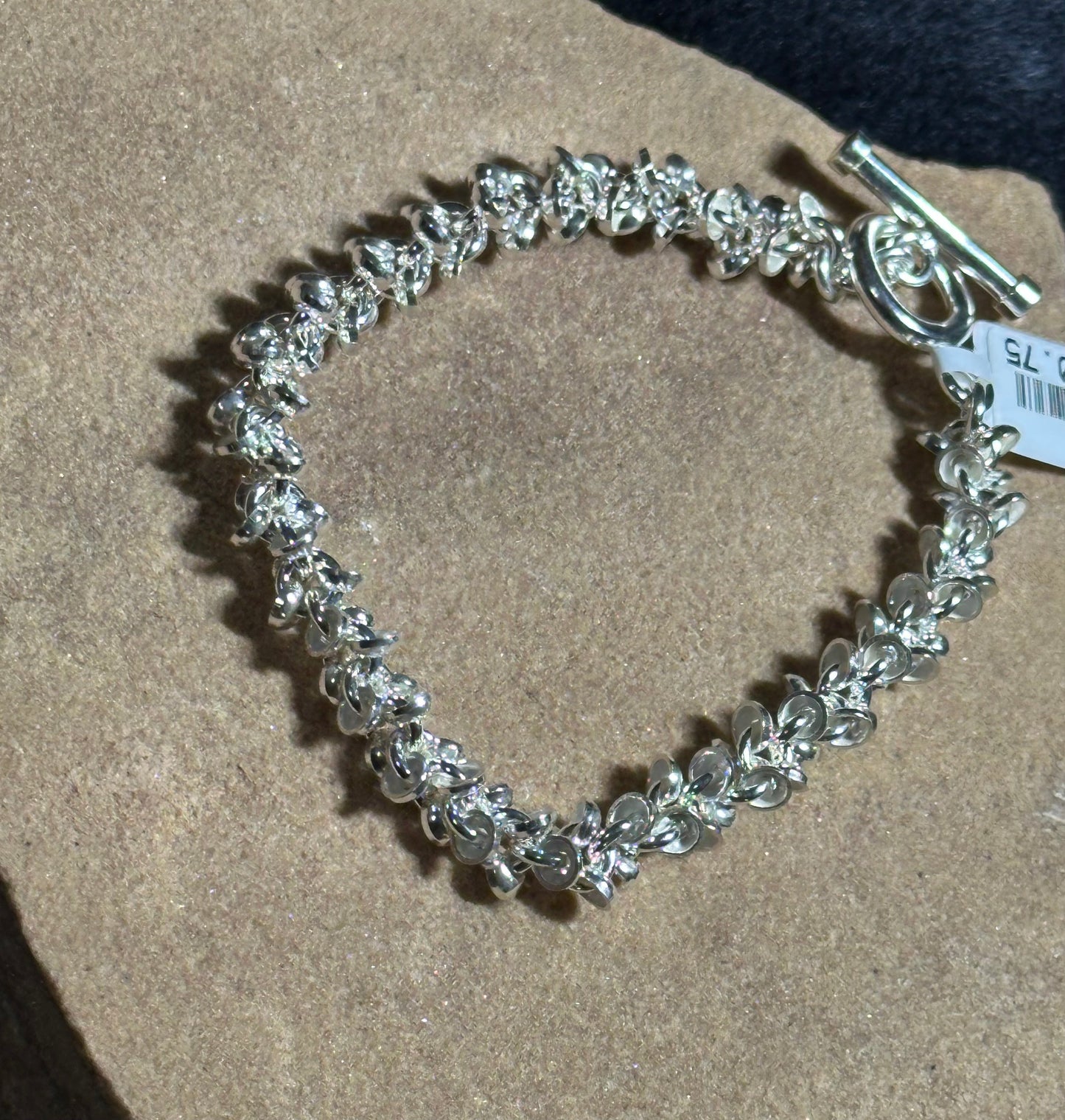 Cymbals Sterling Silver Bracelet