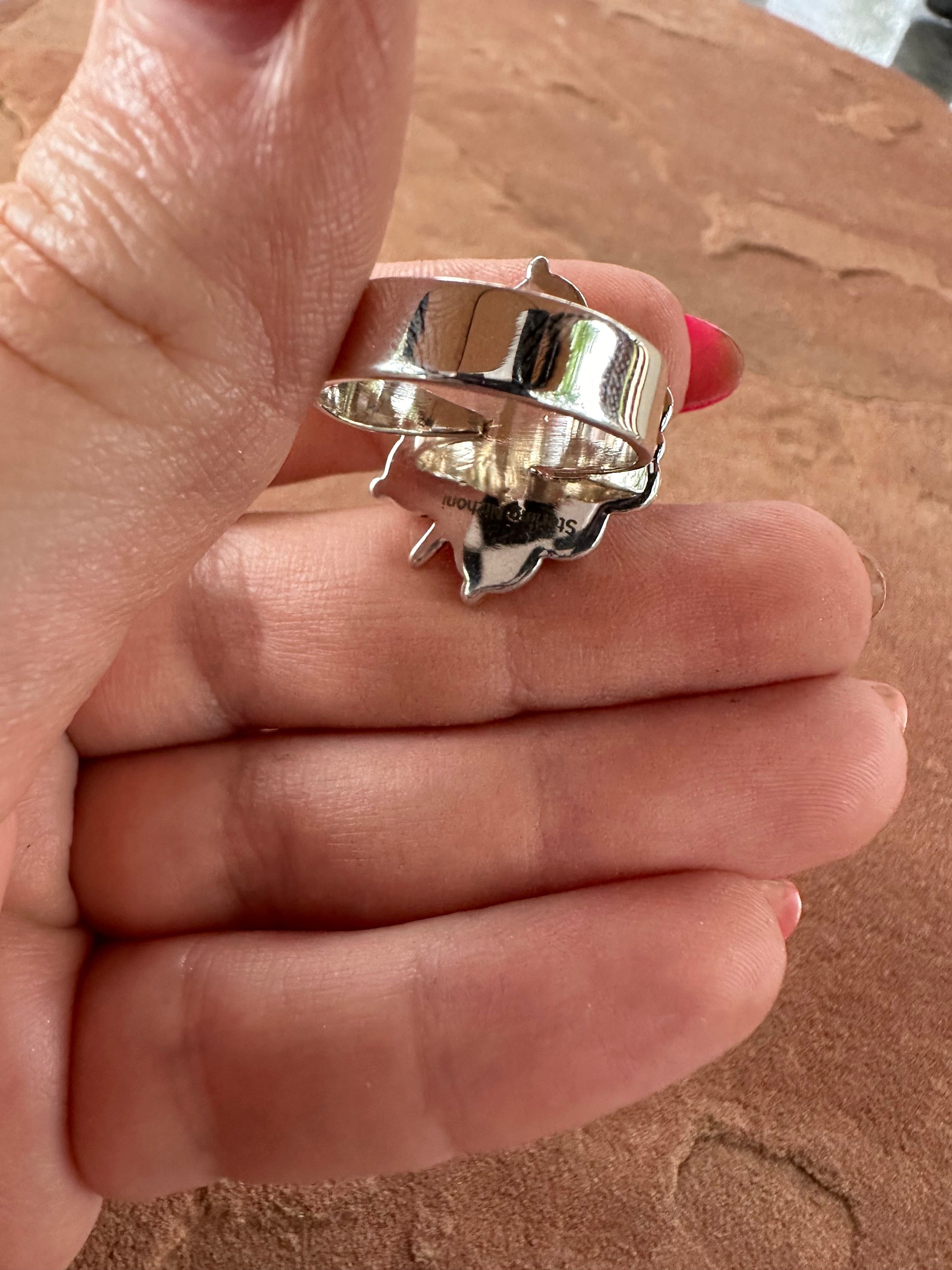 Turquoise Hyo Silver Jewlery Western Wedding Rings For Him For Men