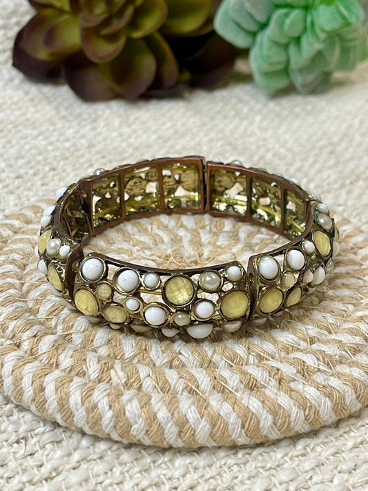 Vintage Handmade Copper Stretch Bracelet