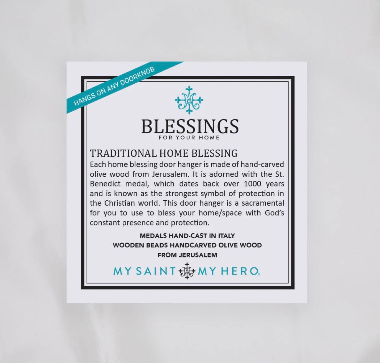 Blessings for Your Home Lava Bead Door Hanger