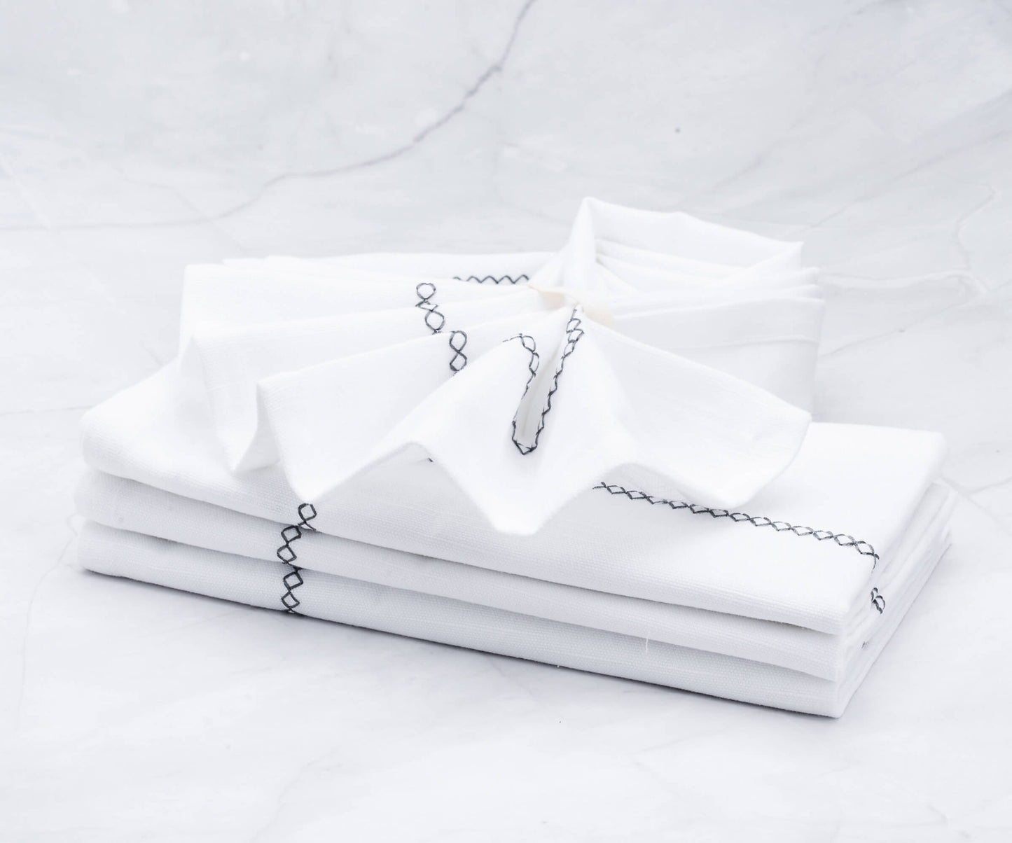 White Napkins - Personalized Napkins