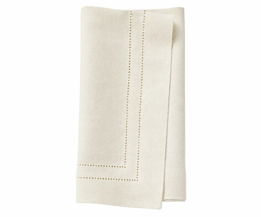 Linen Double Hemstitch Napkins