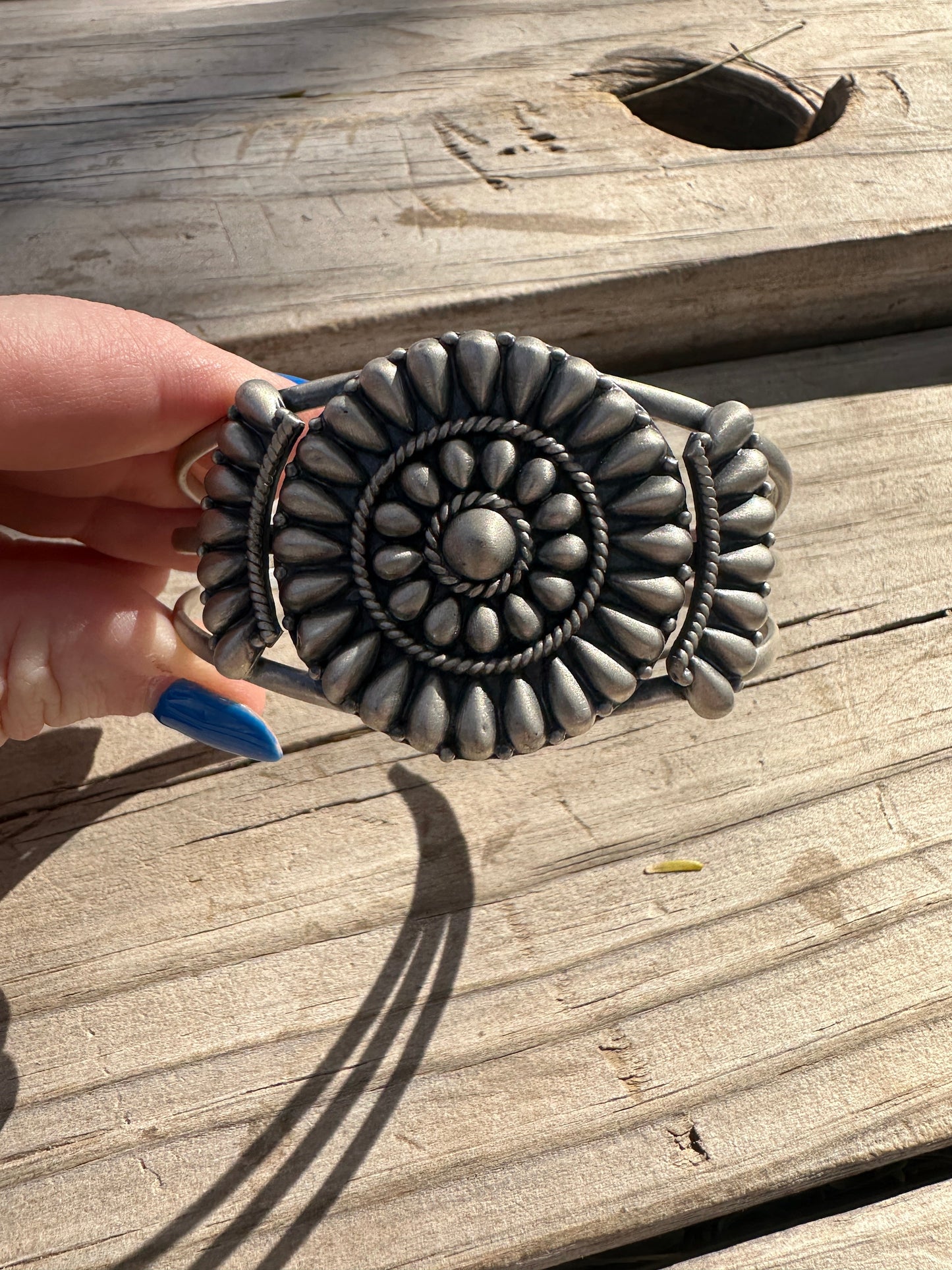 Handmade Sterling Silver Adjustable Cuff