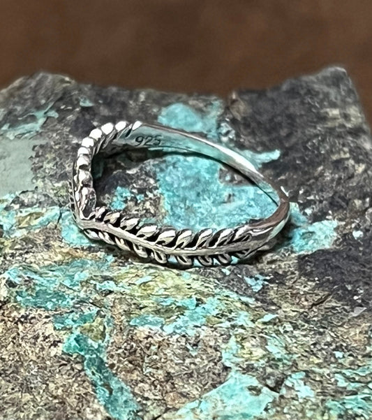 Laurel Wreath Sterling Silver Ring